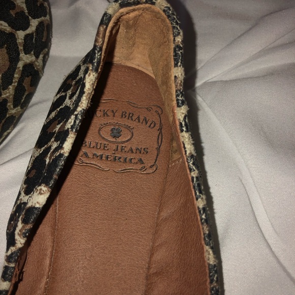 Lucky Brand leopard flats - Picture 2 of 4